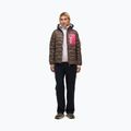 Women's down jacket Peak Performance Helium Utility Down terrain tan/mountain blush 2