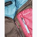 Women's down jacket Peak Performance Helium Utility Down terrain tan/mountain blush 10