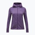 Women's trekking sweatshirt Peak Performance Light Zip Hood montana grape 5