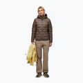 Women's down jacket Peak Performance Helium Down Hood terrain tan 2