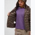 Women's down jacket Peak Performance Helium Down Hood terrain tan 4