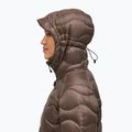 Women's down jacket Peak Performance Helium Down Hood terrain tan 5