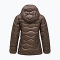 Women's down jacket Peak Performance Helium Down Hood terrain tan 7
