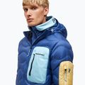Men's down jacket Peak Performance Helium Utility Down Hood Summit Sky/Snowmelt 4