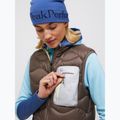 Women's gilet Peak Performance Helium Utility Down terrain tan/antarctica 3