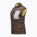 Women's gilet Peak Performance Helium Utility Down terrain tan/antarctica 7