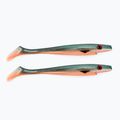 Strike Pro Pig Shad Jr rubber lure 2 pcs silver TEV-SP172C-C099