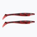 Strike Pro Pig Shad Jr rubber lure 2 pcs black/red TEV-SP172C-116