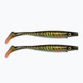 Strike Pro Pig Shad Tournament rubber lure 2 pcs green TEV-SP172M-MN3