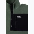 Men's Colourwear Snap Pile sweatshirt dk sage 3