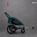 Qeridoo Sportrex2 double bike trailer blue Q-SR2-21-P 9