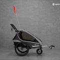 Qeridoo Kidgoo1 Sport grey single bike trailer Q8S-20-G 12