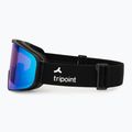 Ski goggles Tripoint 109 Tumba Peak matt black/violet/blue multi ultravue 4