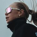 Tripoint 009 Lake Prespa Small matt metallic white/brown/pink multi sunglasses 7