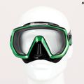 TUSA Freedom Elite diving mask black-green 1003 7