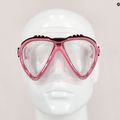 Cressi Lince pink/colourless diving mask DS311040 7
