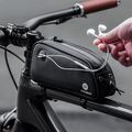 Bike frame bag Rockbros 30120096001 MTB Bike Top Tube Bag 1,3 l black 5
