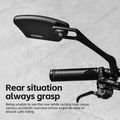 Bike mirror Rockbros 26210007002 Mirror 1 pcs Right black 6