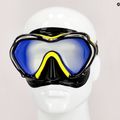 TUSA Paragon S Mask diving mask black and yellow M-1007 6