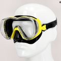 TUSA Tri-Quest Fd Mask diving mask black and yellow M-3001 5