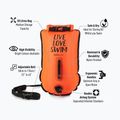 Safety buoy BuddySwim LLS Dry Bag 20 l orange 2