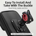 Handlebar bag Rockbros 301101770001 WP Bike Phone Bag for 6.7" black 4