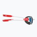 Zoggs Predator white/ red/ tint blue swimming goggles 3