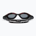 Zoggs Predator Flex Polarised red/ black/ smoke polarised swimming goggles 3
