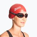 Zoggs Predator Flex Polarised red/ black/ smoke polarised swimming goggles 7