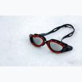 Zoggs Predator Flex Polarised red/ black/ smoke polarised swimming goggles 8