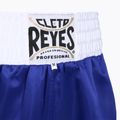 Cleto Reyes men's Satin Boxing shorts blue/white 3