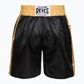 Cleto Reyes men's Satin Boxing shorts black/gold 2