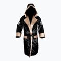Cleto Reyes Satin Boxing Hoodie black/gold dressing gown 2