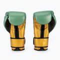 Cleto Reyes Velcro Sparring metallic green/gold wbc boxing gloves 3