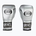 Cleto Reyes Lace Up Sparring boxing gloves silver 2