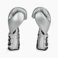 Cleto Reyes Lace Up Sparring boxing gloves silver 4