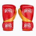 Cleto Reyes High Precision Training Leather red/gold boxing gloves 2