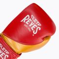 Cleto Reyes High Precision Training Leather red/gold boxing gloves 5