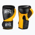 Cleto Reyes High Precision Training Leather black/yellow boxing gloves