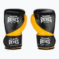 Cleto Reyes High Precision Training Leather black/yellow boxing gloves 2