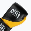 Boxing gloves Cleto Reyes High Precision Training Leather black yellow 5