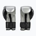 Cleto Reyes Velcro Sparring silver/black boxing gloves 3