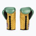 Boxing gloves Cleto Reyes Boxing Gloves creen metalik/gold 3
