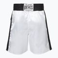 Cleto Reyes men's Satin Boxing shorts white/black