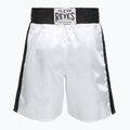 Cleto Reyes men's Satin Boxing shorts white/black 2