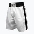 Cleto Reyes men's Satin Boxing shorts white/black