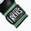 Cleto Reyes Velcro Sparring green metallic/black boxing gloves 5