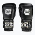 Cleto Reyes Velcro Sparring black/silver boxing gloves 2