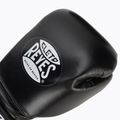 Cleto Reyes Velcro Sparring black/silver boxing gloves 5