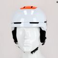 Ski helmet POC Obex BC MIPS hydrogen white/fluorescent orange avip 17